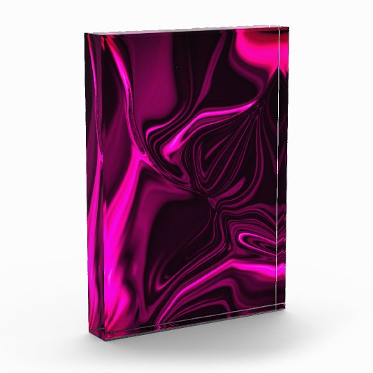 Die Krümmer und die Rippel sind rosa, dunkelrosa. Fotoblock (Links)