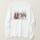 Die Krümmung der Kick Attitude T-Shirt (Design vorne)