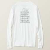 Die Krümmung der Kick Attitude T-Shirt (Design Rückseite)