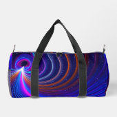 Die Krümmung des Weltraums Duffle Bag (Rückseite)