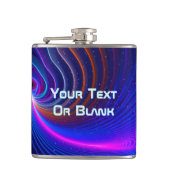 Die Krümmung des Weltraums Flachmann (Vorderseite)