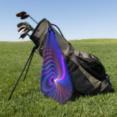 Die Krümmung des Weltraums Golfhandtuch (Gras)