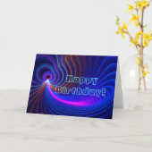 Die Krümmung des Weltraums Karte (Gelbe Blume)