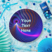 Die Krümmung des Weltraums Pappteller (Party)