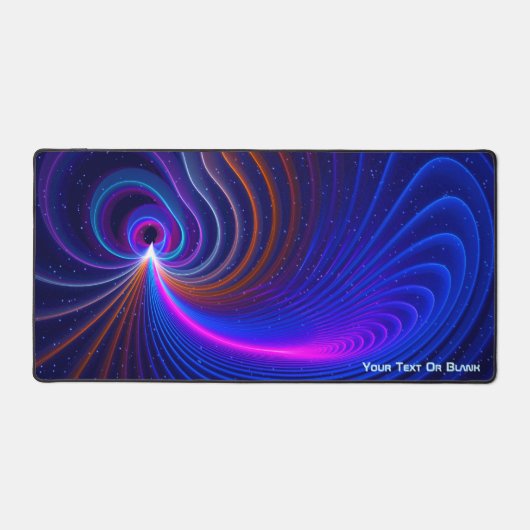 Die Krümmung des Weltraums Schreibtischunterlage (Vorderseite)