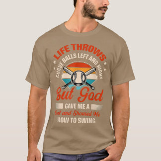 Die Krümmungsbälle des Lebens sind Links und richt T-Shirt