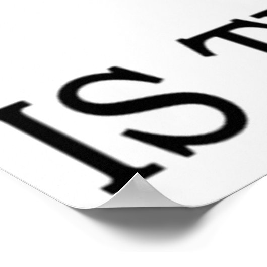 Die Krusty Krab Pizza Poster (Ecke)