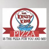 Die Krusty Krab Pizza Poster (Vorne)