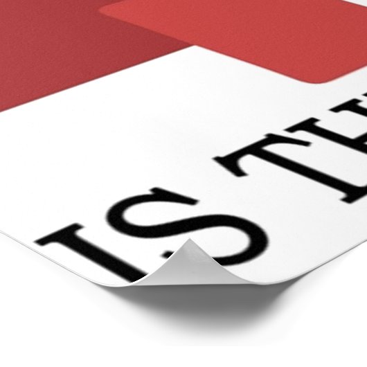 Die Krusty Krab Pizza Poster (Ecke)