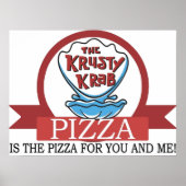 Die Krusty Krab Pizza Poster (Vorne)
