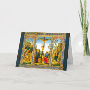 Die Kruzifixierung Christi Karte