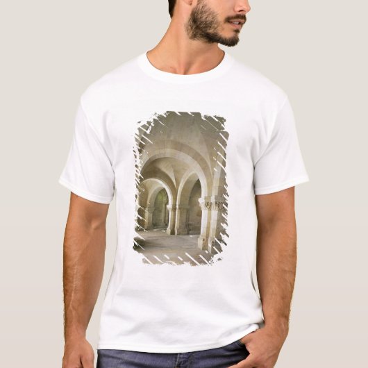 Die Krypta, c.1144 (Foto) T-Shirt (Vorderseite)