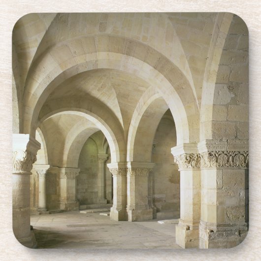Die Krypta, c.1144 (Foto) Untersetzer (Vorderseite)
