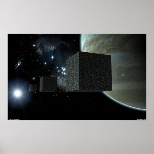 Die Kuben Poster (Vorne)