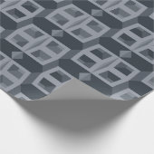 Die kubische Illusion Geschenkpapier (Ecke)