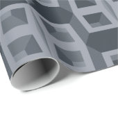 Die kubische Illusion Geschenkpapier (Rolleneckpunkt)