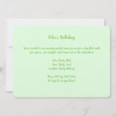 Die Küche der Gnome - 1895 Einladung (Rückseite)