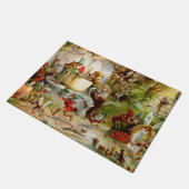 Die Küche der Gnome - 1895 Fußmatte (Schrägansicht)
