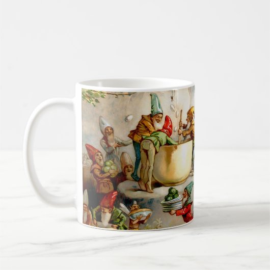 Die Küche der Gnome - 1895 Kaffeetasse (Links)