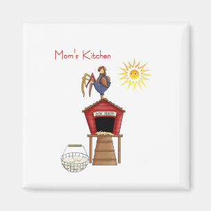 Die Küche der Mama Magnet