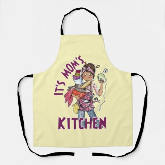 Die Küche der Mama Schürze (Vorderseite)