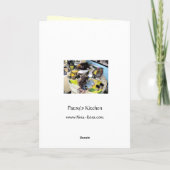 Die Küche des Patsys - Buchstabe-Karte Karte (Rückseite)