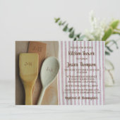 Die Küche Einladung (Stehend Vorderseite)