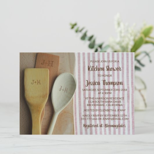 Die Küche Einladung (Stehend Vorderseite)