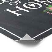 Die Küche ist das Herz des Zuhause Posters Poster (Ecke)