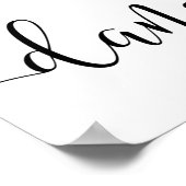 Die Küche ist zum Tanzen von Poster (Ecke)