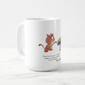 Die Küche und das Zoetrope Kaffeetasse (Vorderseite Links)