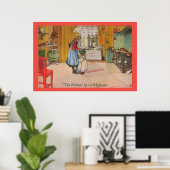 Die Küche von Carl Larsson Fine Art Poster (Heimbüro)