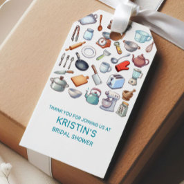 Die Küchen des modernen Brautparty Geschenkanhänger