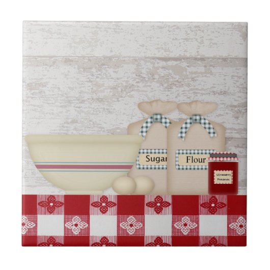 Die Küchen-Fliese der Großmutter Fliese (Vorderseite)