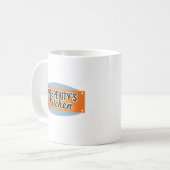 Die Küchen-Logo-Einzelteile des Wohlstandes Kaffeetasse (Vorderseite Links)
