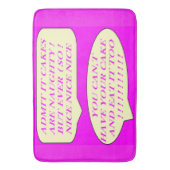 Die Kuchen sind gut für die Liebhaber von Lebensmi Badematte (Vorderseite Vertikal)