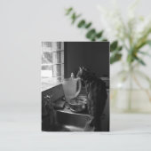 Die Küchen-Sink-Postkarten Postkarte (Stehend Vorderseite)