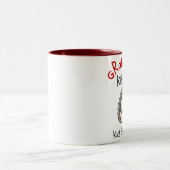 Die Küchen-Tasse der Großmutter Zweifarbige Tasse (Mittel)