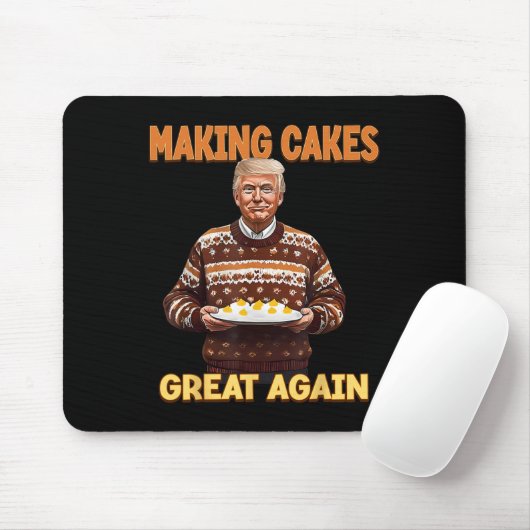 Die Kuchen wieder groß machen Trump Mousepad (Mit Mouse)
