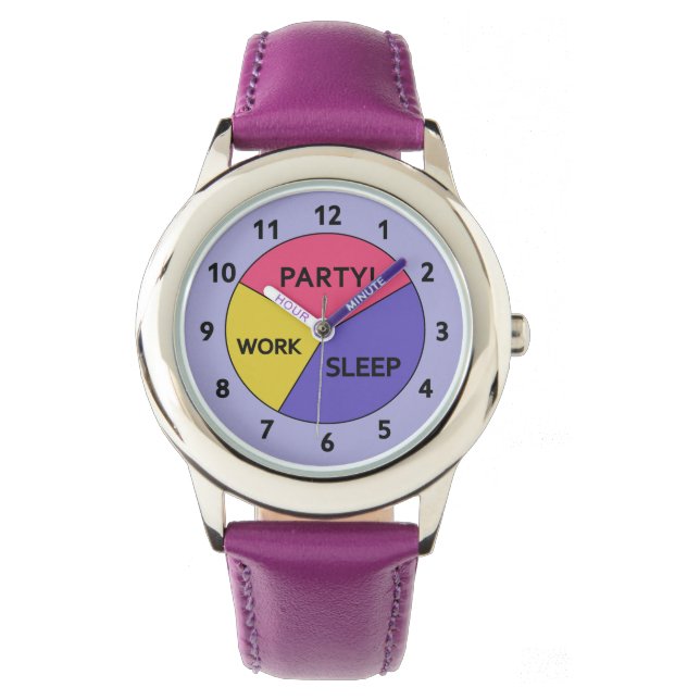 Die Kuchenuhren Armbanduhr (Vorderseite)