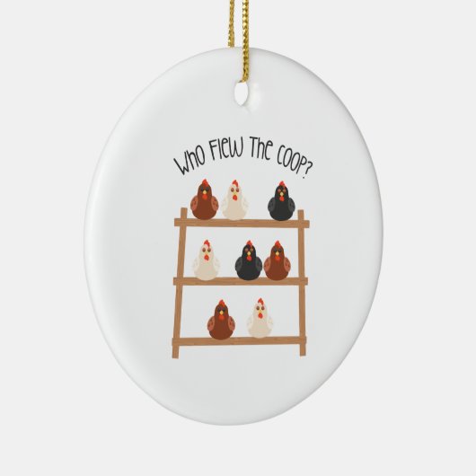 Die Kugel fliegen Keramik Ornament (Rechts)