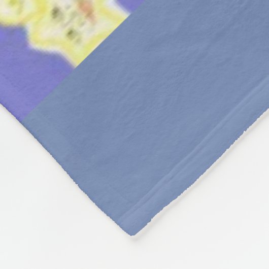 Die Kuh gesprungen über den Mond Fleecedecke (Ecke)