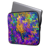 Die Kuh ist Trippin'....... Laptopschutzhülle (Vorderseite Links)