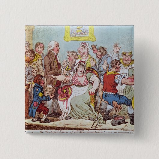 Die Kuh-Pocke oder die wunderbaren Effekte Button (Vorderseite)