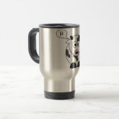 Die Kuh sagt μ Reisebecher (Vorderseite Links)