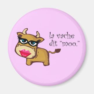 "Die Kuh sagt moo" Magnet