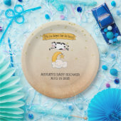 Die Kuh sprang über das Moon Book Theme Pappteller (Party)