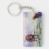 Die Kuh und das Kind/The gehe ich cow and the Schlüsselanhänger (Vorderseite)