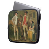 Die Kuh und die Waren Witwecostards, Distrained Laptopschutzhülle (Vorderseite Links)