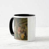 Die Kuh und die Waren Witwecostards, Distrained Tasse (Vorderseite Links)